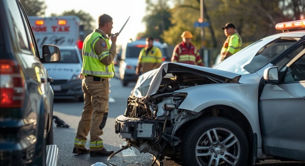 qué hacer después de un accidente de carro